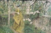 Carl Larsson The Vine Diptych china oil painting reproduction